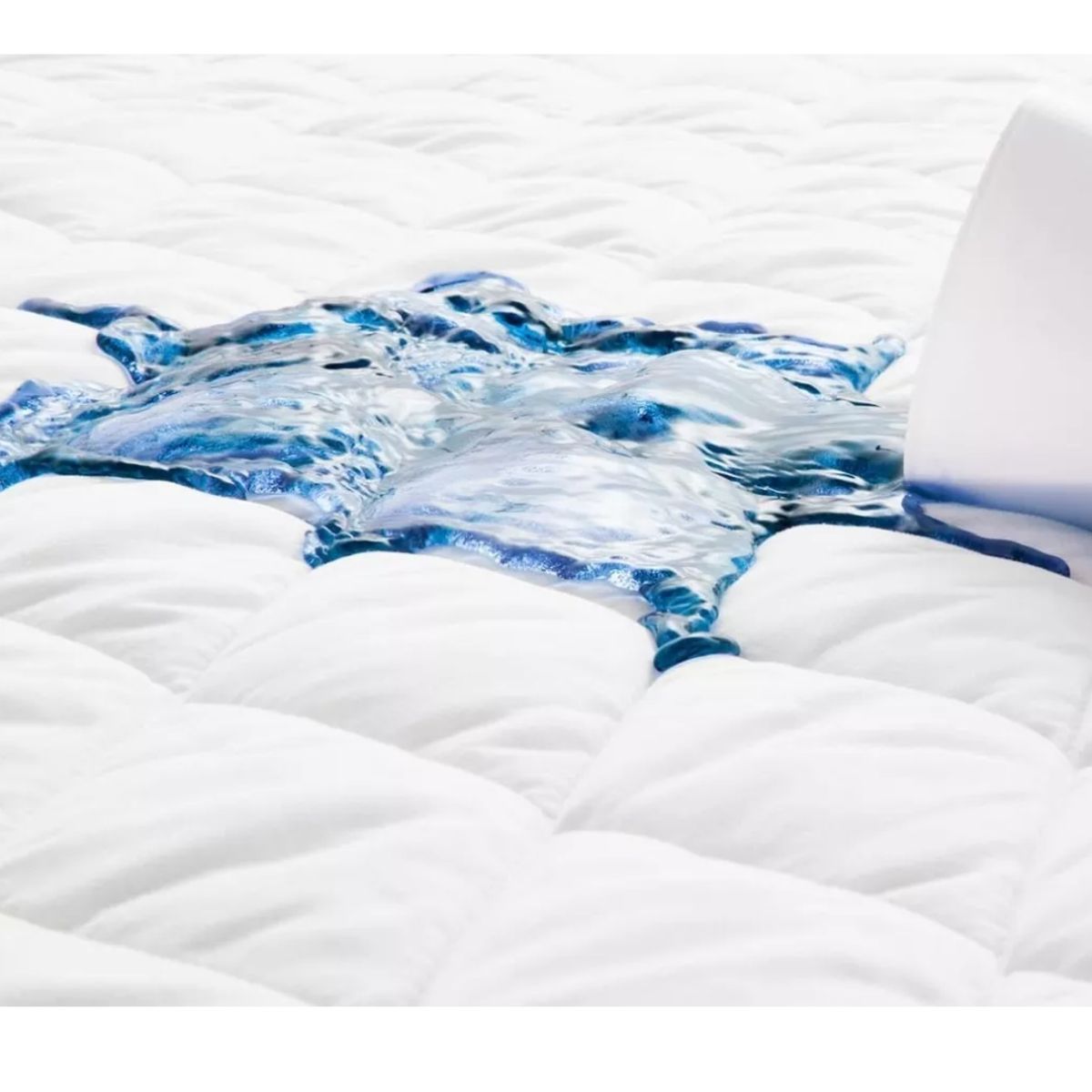 GENERICO - Cubrecolchon. 2 Plazas Acolchado + 2 Fundas Para Almohada