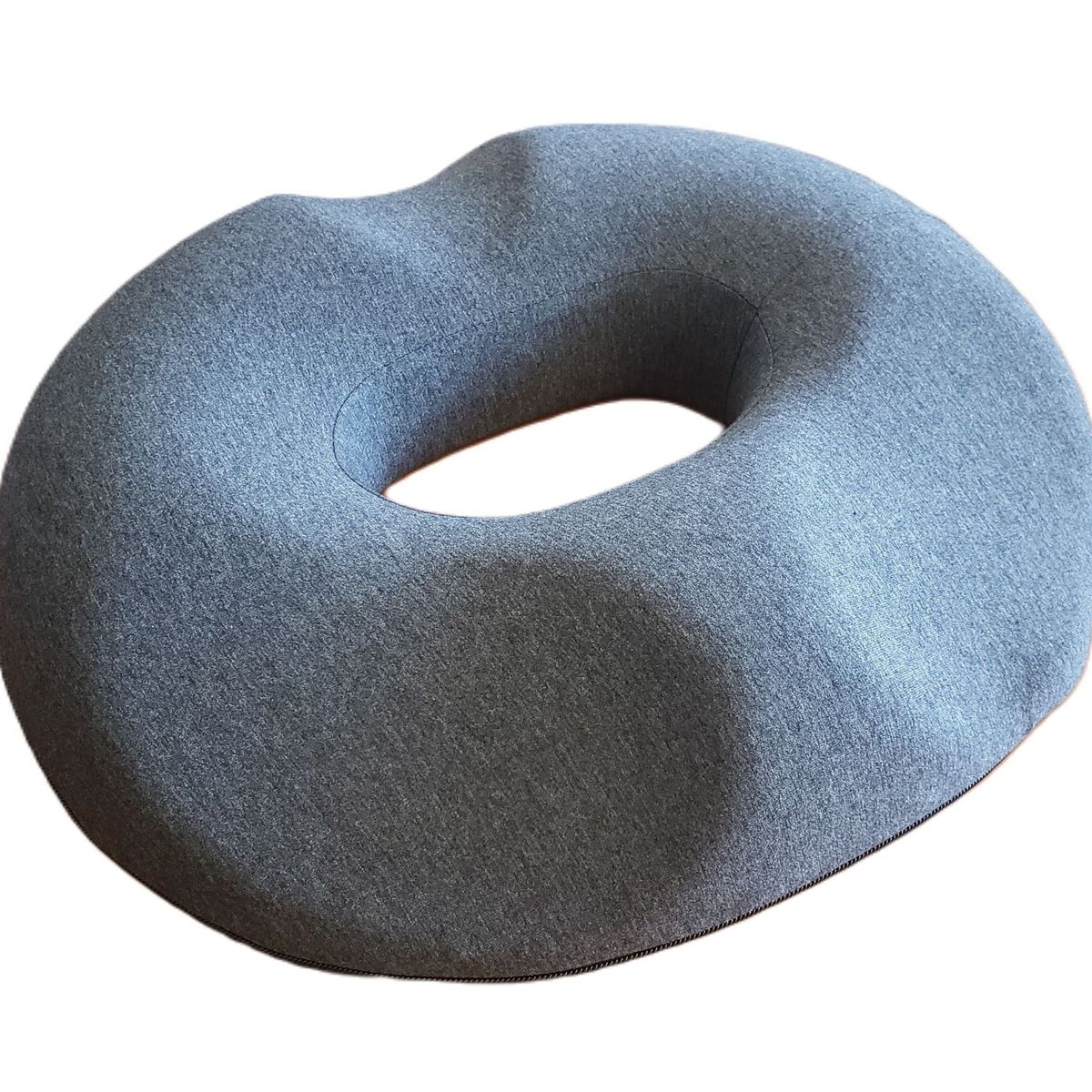 EKIPOMED - Cojín Picarón Ortopédico Viscoelástico para Asiento - Gris