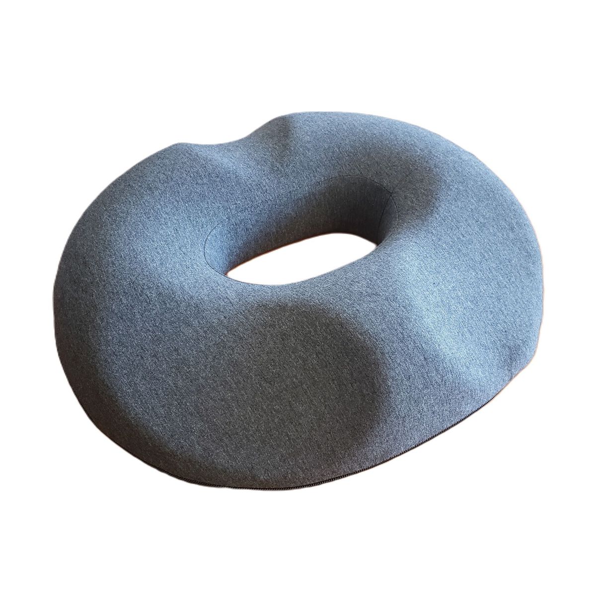 EKIPOMED - Cojín Picarón Ortopédico Viscoelástico para Asiento - Gris