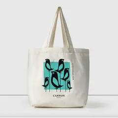CANNON - Bolsa Reutilizable Pajaritos BIRDS 45x36Cm