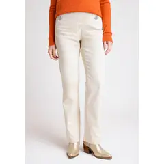 CANADIENNE - Pantalón De Mujer Modelo Milán Color Crudo