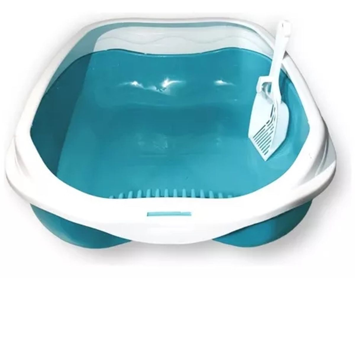 GENERICO - Arenero Grande Para Gatos Bandeja Sanitaria Para Gato.