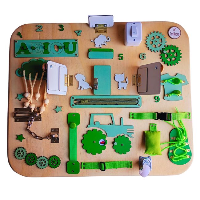 GENERICO - PANEL MONTESSORI SENSORIAL 50x60 cms