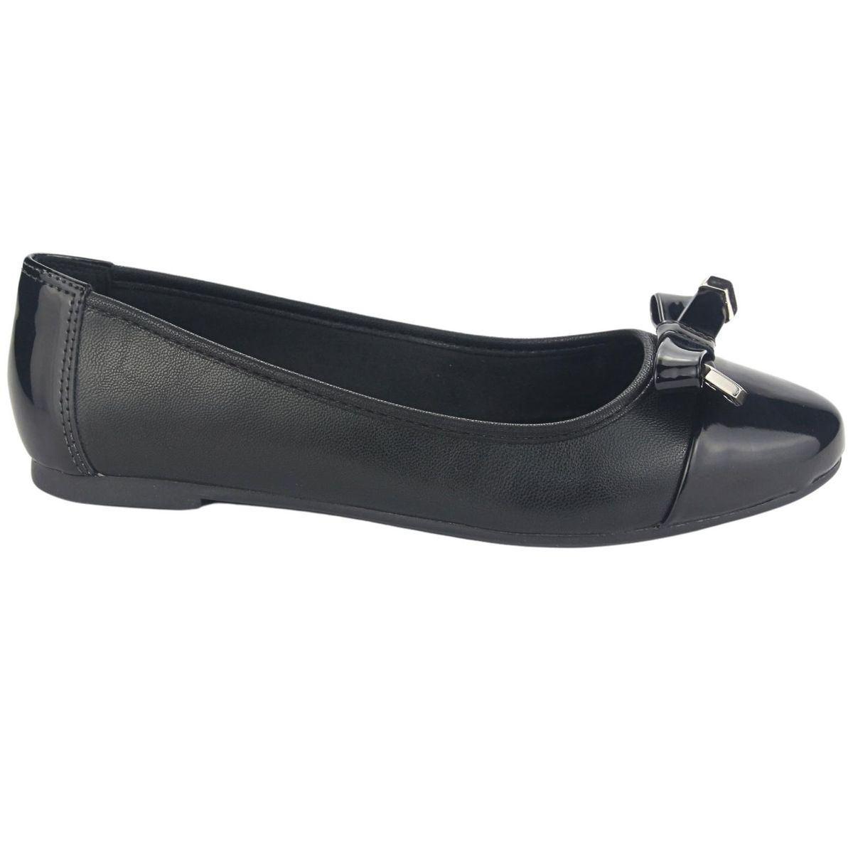 VIA MARTE - Zapato Mujer Negro Casual Via Marte 23-13007