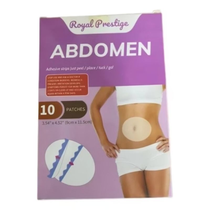 OEM - Set 10 Parches Para Adelgazar Abdomen