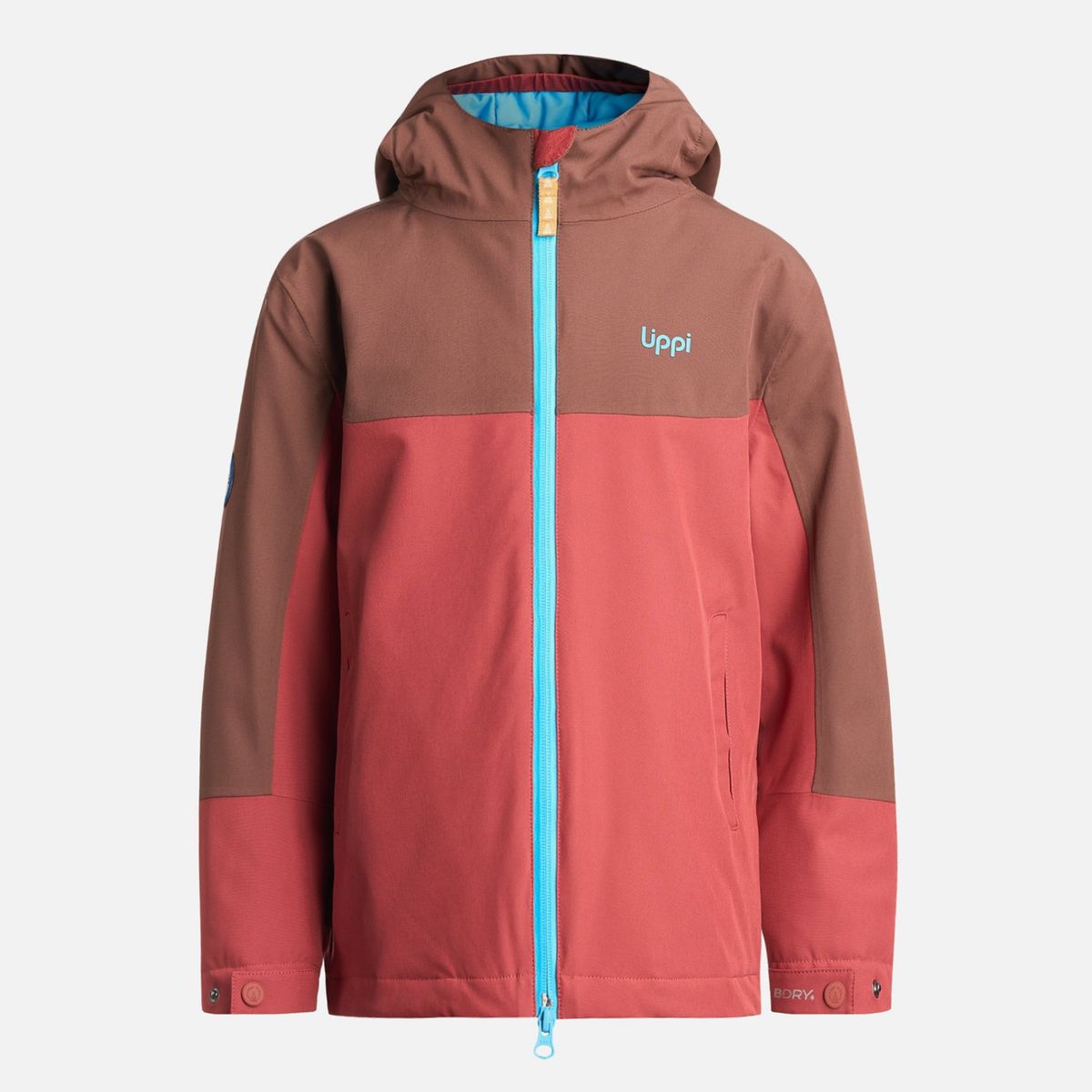 LIPPI - Chaqueta Niño Sierra Nevada B-Dry Steam-Pro Hoody Jacket Burdeo Lippi