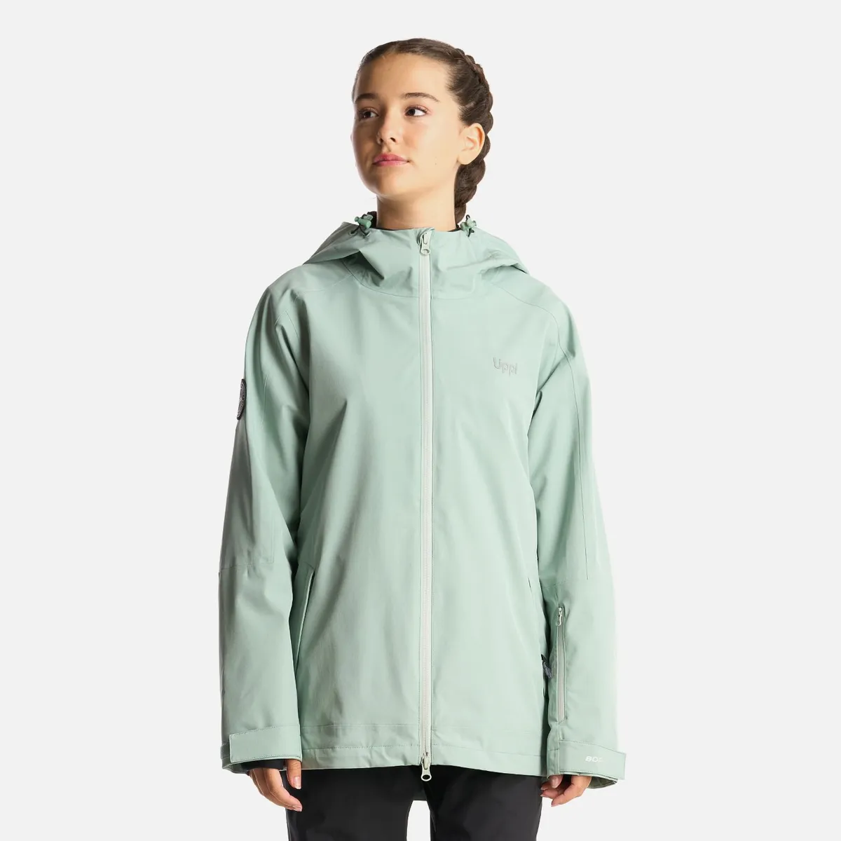 LIPPI - Chaqueta Teen Girl Sierra Nevada B-Dry Light Hoody Jacket Jade Lippi