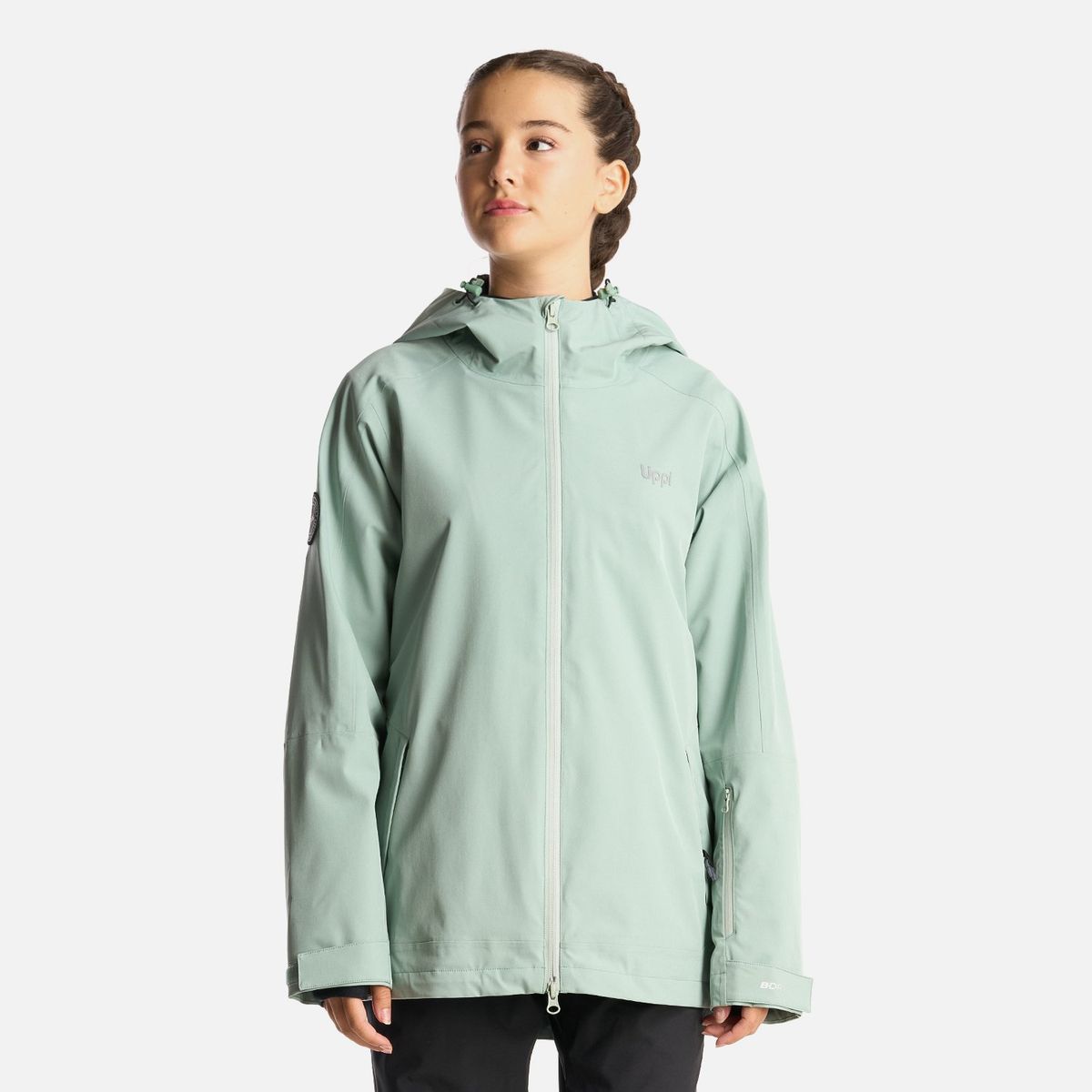 LIPPI - Chaqueta Teen Girl Sierra Nevada B-Dry Light Hoody Jacket Jade Lippi