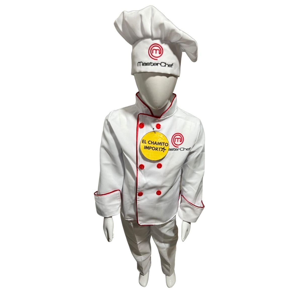 GENERICO - Disfraz De Chef Para Niños