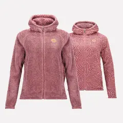HAKA HONU - Chaqueta Mujer Bi-polar Palo Rosa