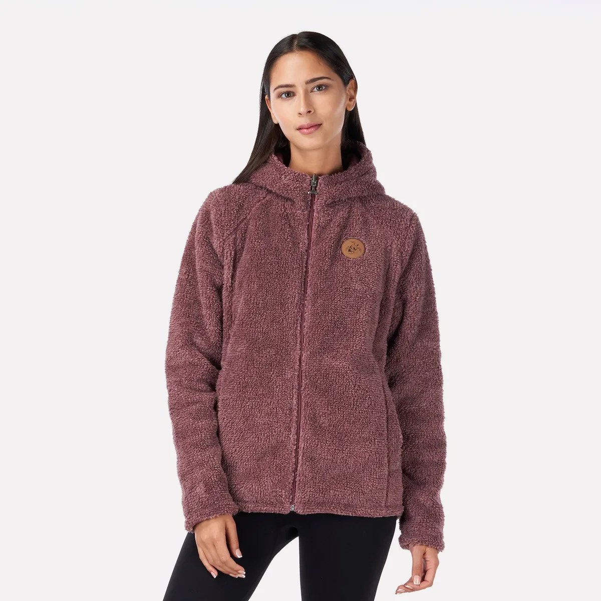 HAKA HONU - Chaqueta Mujer Bi-polar Palo Rosa Haka Honu