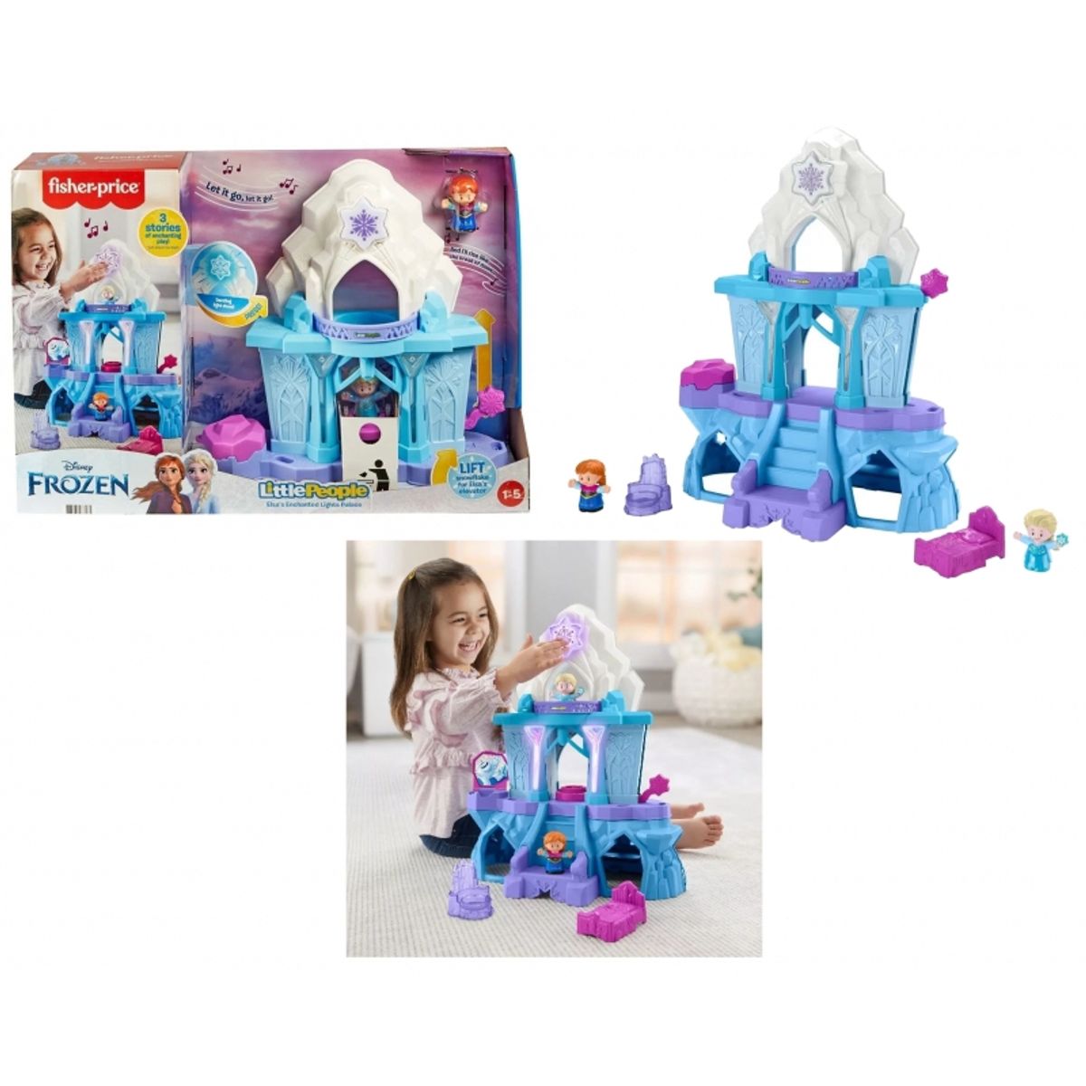 MATTEL - MATTEL HCK83 FISHER PRICE LITTLE PEOPLE CASTILLO ELSA