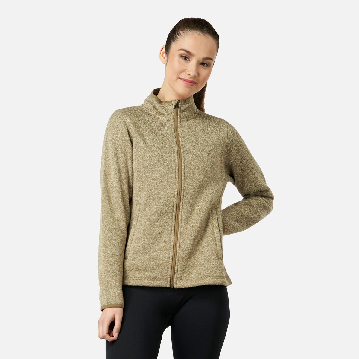 LIPPI - Chaqueta Mujer Coronado Therm-Pro Jacket Melange Beige Lippi