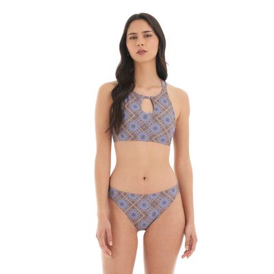 Imagen 2 del producto Traje de Baño Mujer Fondo de bikini Print Beige