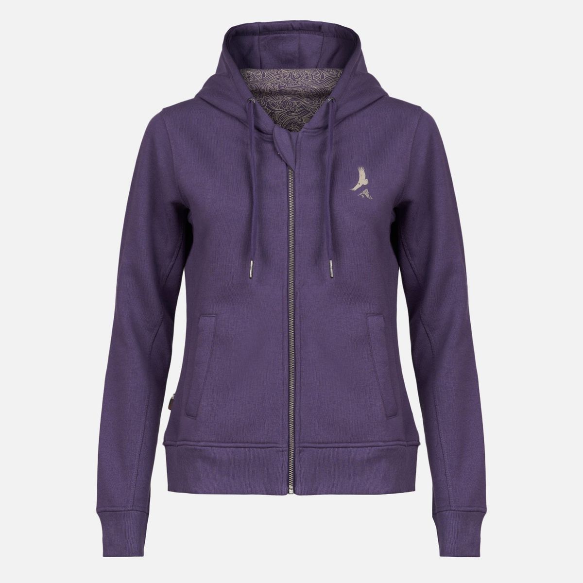 HAKA HONU - Poleron Mujer Ninja Violeta Haka Honu