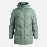 Chaqueta Mujer Long Line Steam Pro Hoody Jacket Verde Musgo