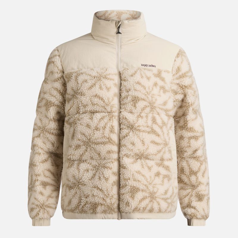 HAKA HONU - Chaqueta Mujer Bombastic Print Beige Haka Honu