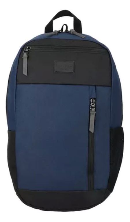 Mochila De Lona Azul 26