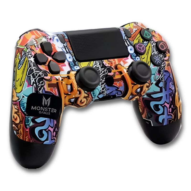 MONSTER - Gamepad Inalámbrico Monster Multiplataformas Graf - Multicolor