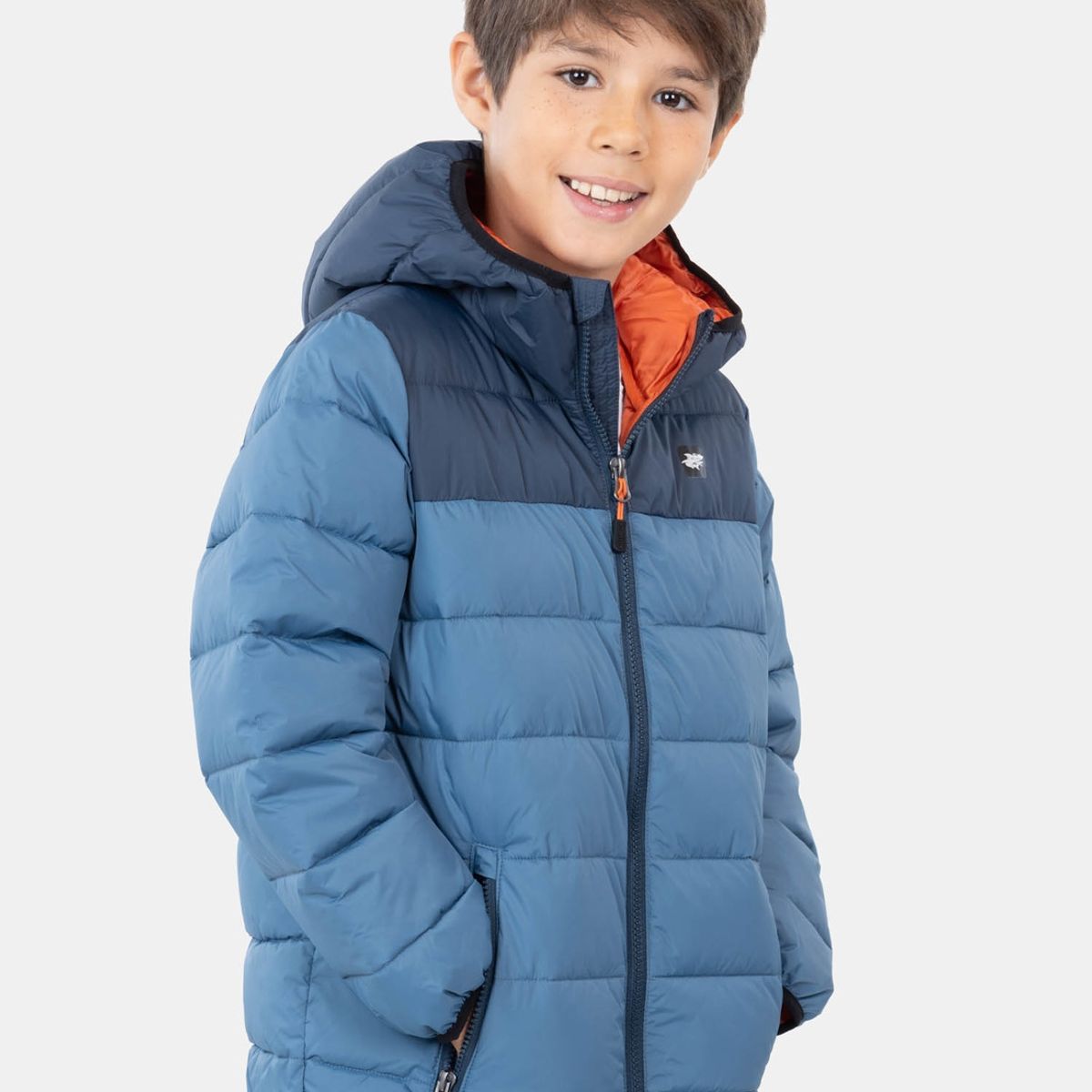 MAUI AND SONS - Parka Puffa Haleiwa Azul Marino Infantil Maui And Sons