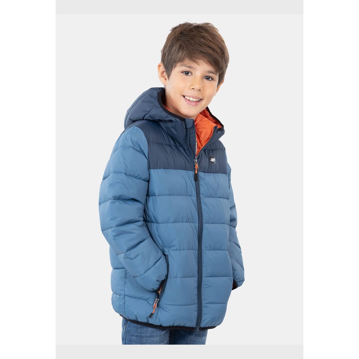 MAUI AND SONS - Parka Puffa Haleiwa Azul Marino Infantil Maui And Sons