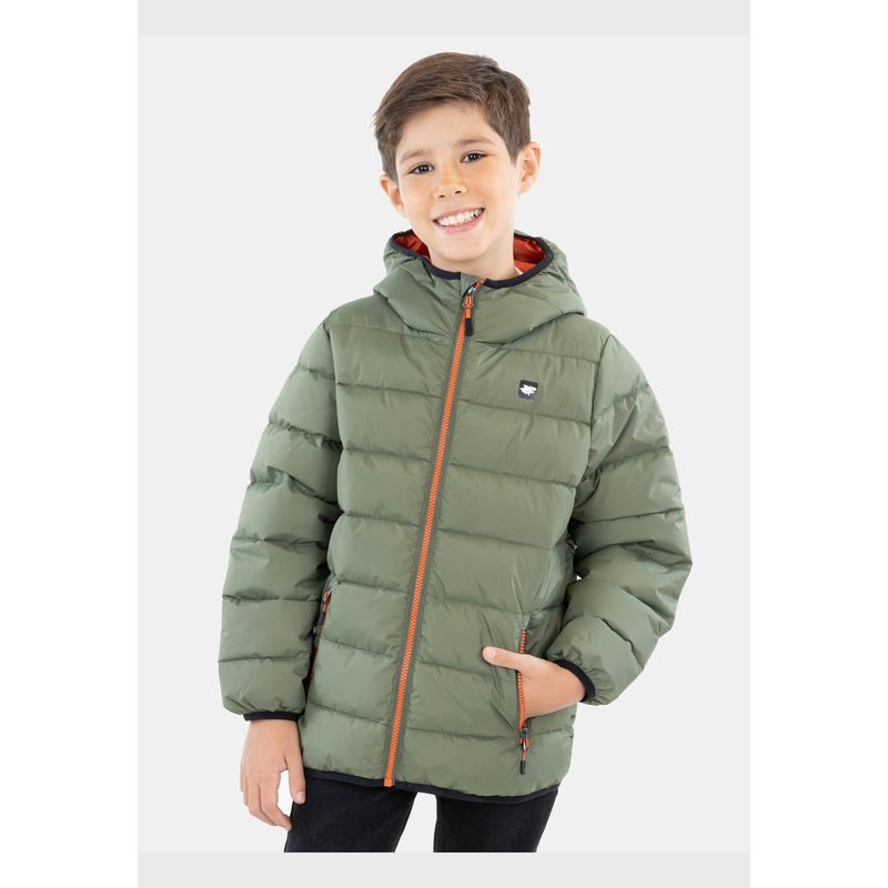 MAUI AND SONS - Parka Puffa Haleiwa  Verde Infantil Maui And Sons