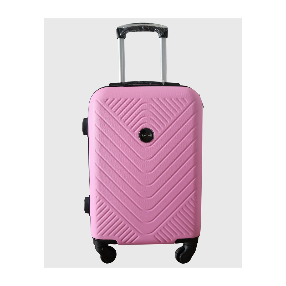 DINASTELLA - Maleta de Viaje para Cabina de 10 kilos Rigida ABS Rosada