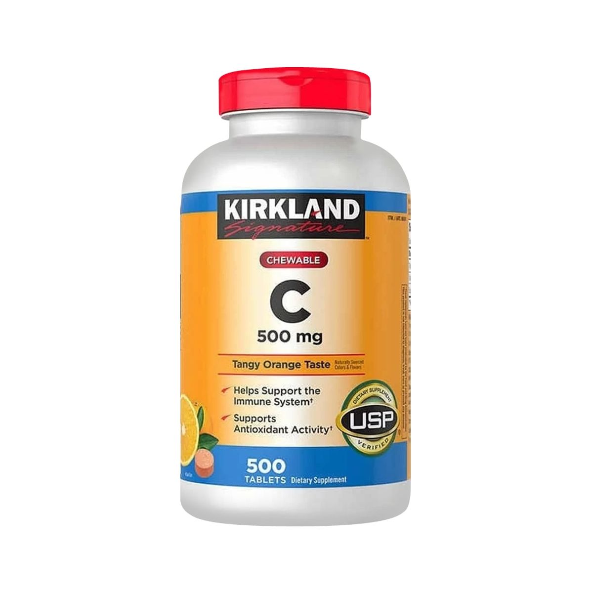 KIRKLAND - Vitamin C 500mg 500Tabs - Kirkland