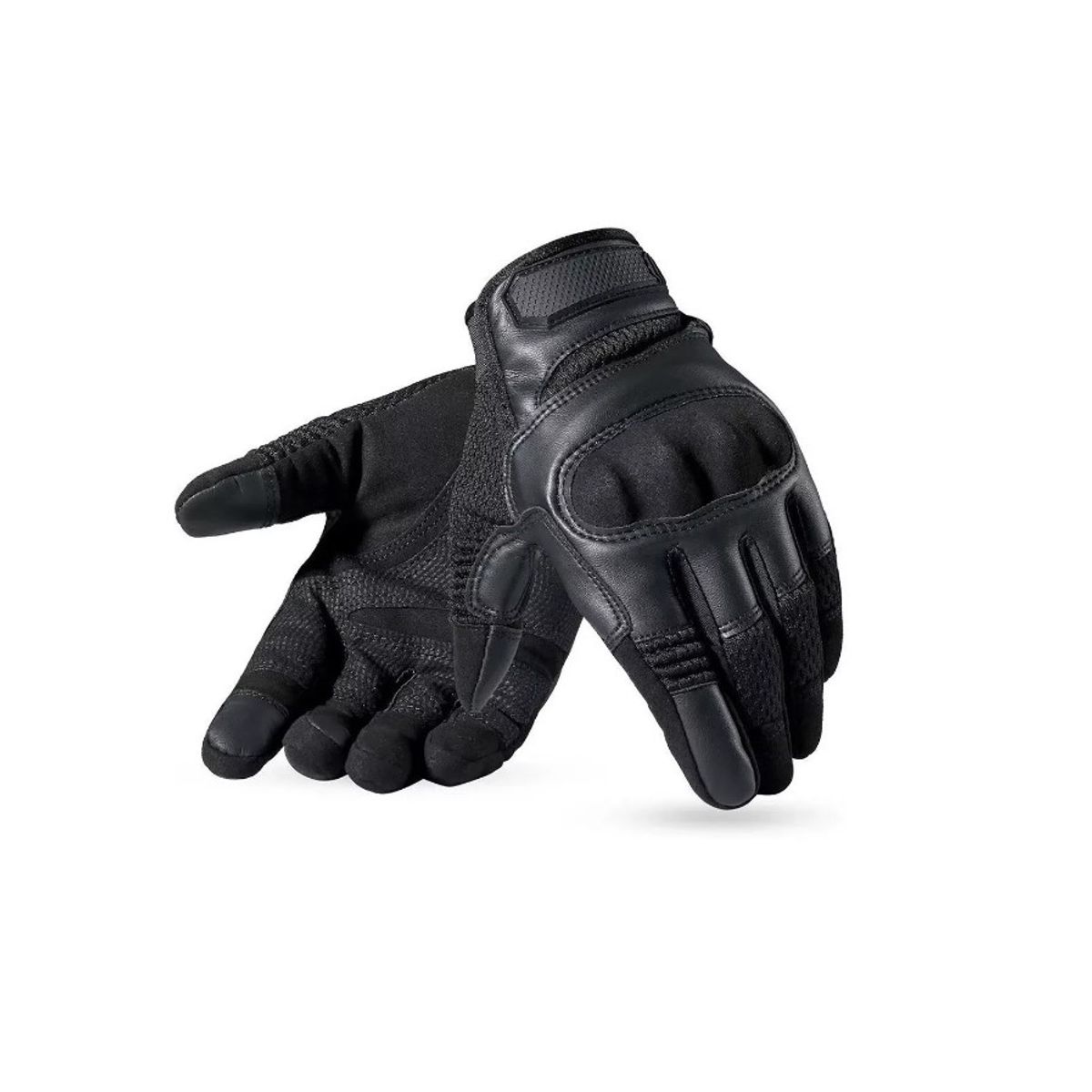 GENERICO - Guantes Cuero Para Moto Con Protecciónes De Pantalla Táctil