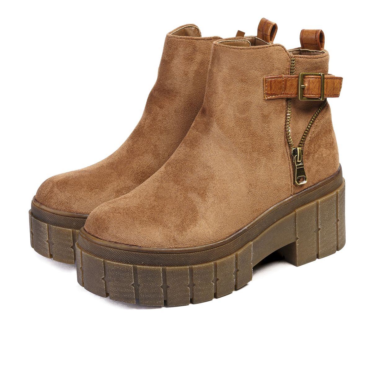 BOTELI - Botín Mujer Caramelo Vania Boteli