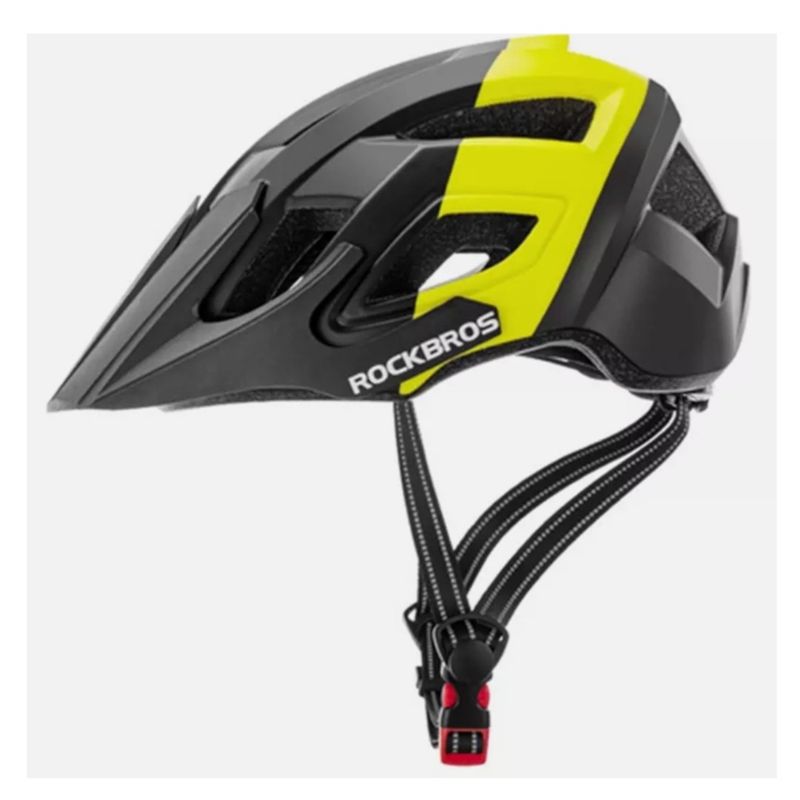 GENERICO - Casco Bicicleta Adulto RockBros Amarillo