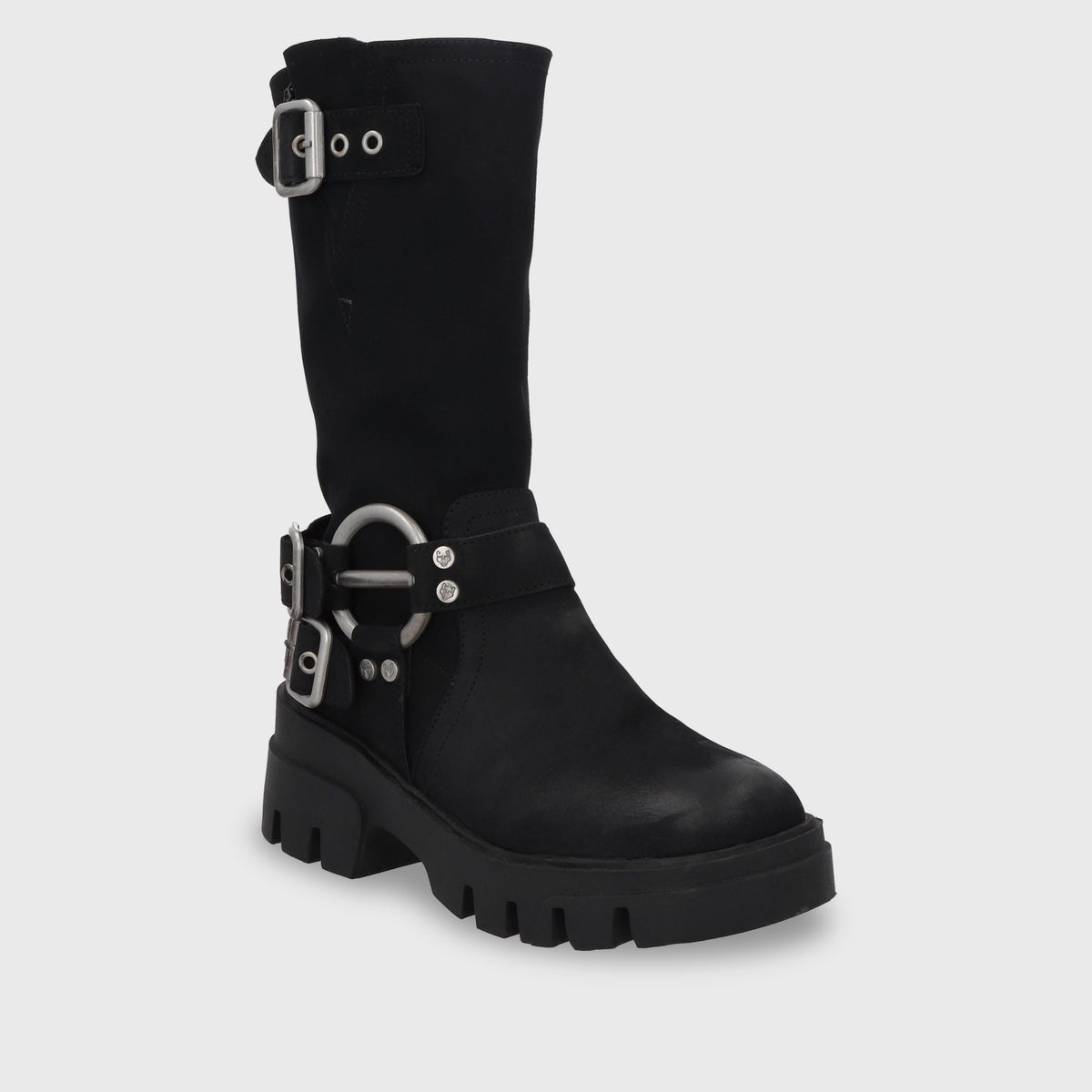 GOTTA - Bota Mujer Plataforma Negra 35985