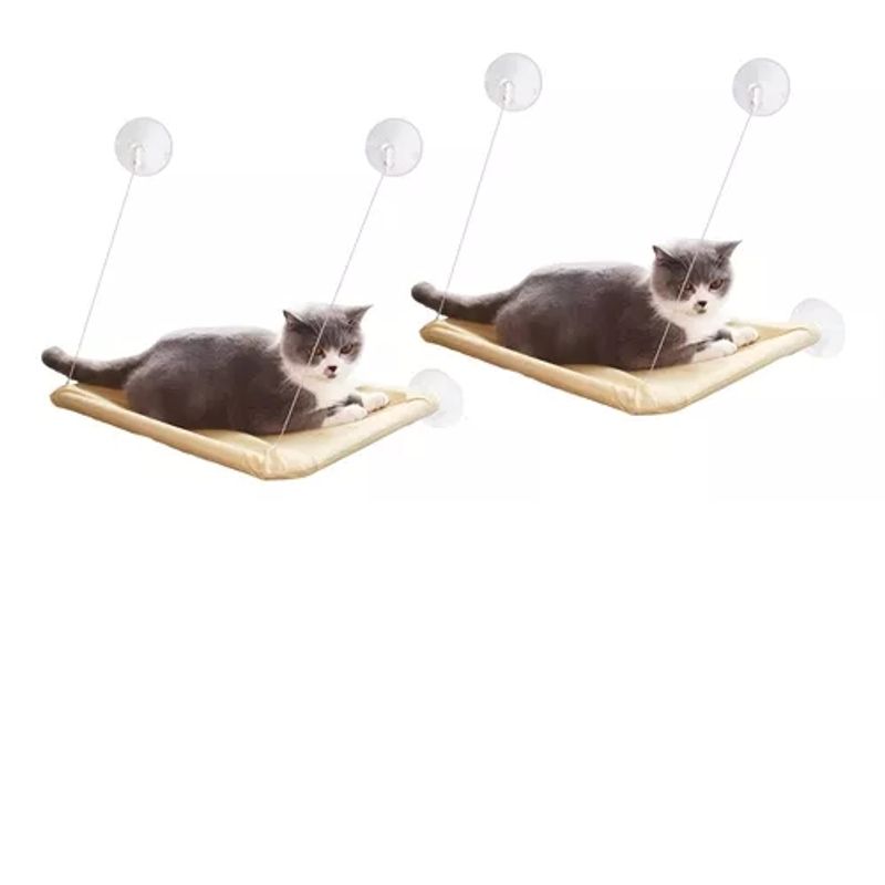 GENERICO - X2 Hamaca Para Gatos Cama De Gato Colgante Ventana Hamaca