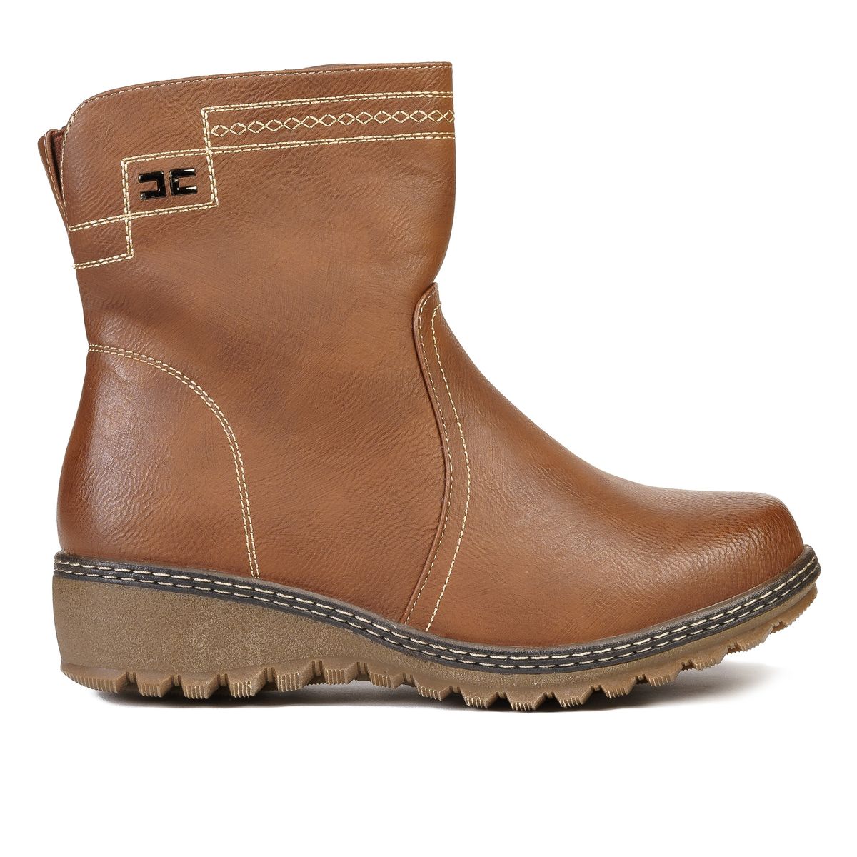 THUNDER BLUE - Botín Mujer Café Fiorella Thunder Blue