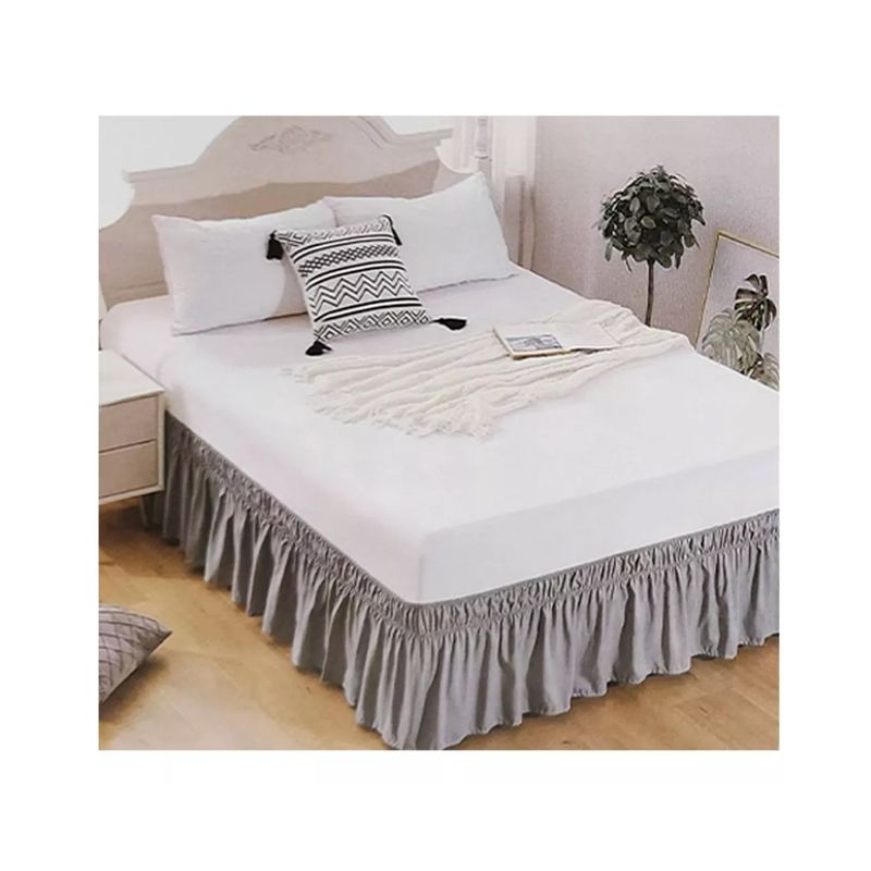 GENERICO - Faldon Para Cama  (king) Elasticado Colores
