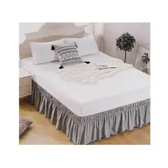 GENERICO - Faldon Para Cama (king) Elasticado Colores