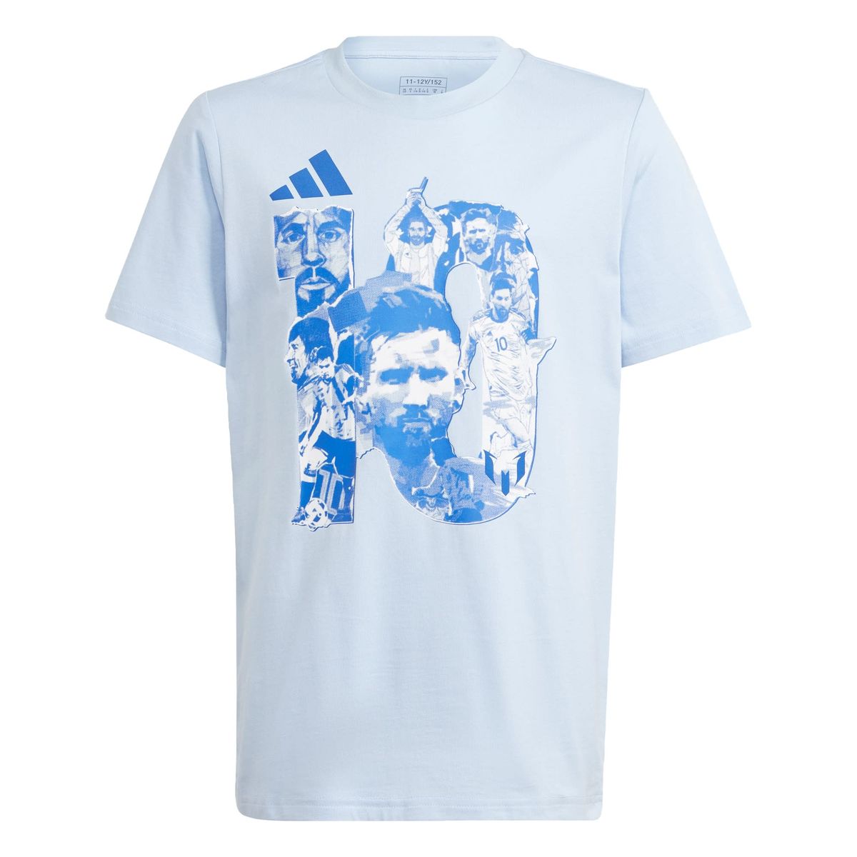 ADIDAS - Polera Messi Fútbol Estampada