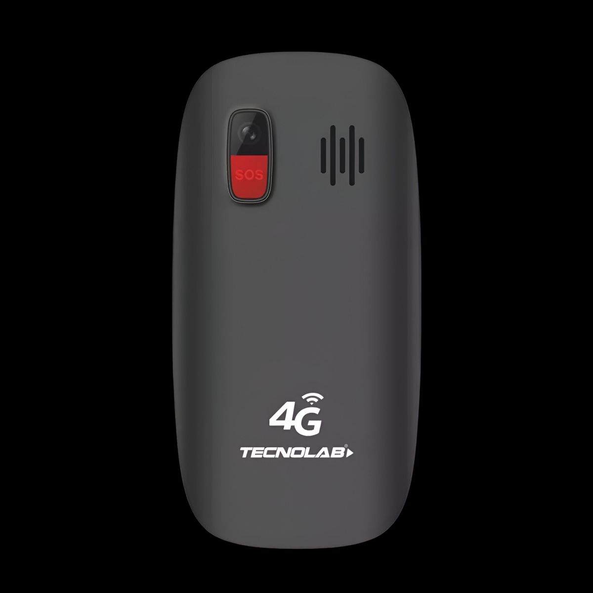 DBLUE - Teléfono Senior Adulto Mayor CFunción S O S 4G Black 486B