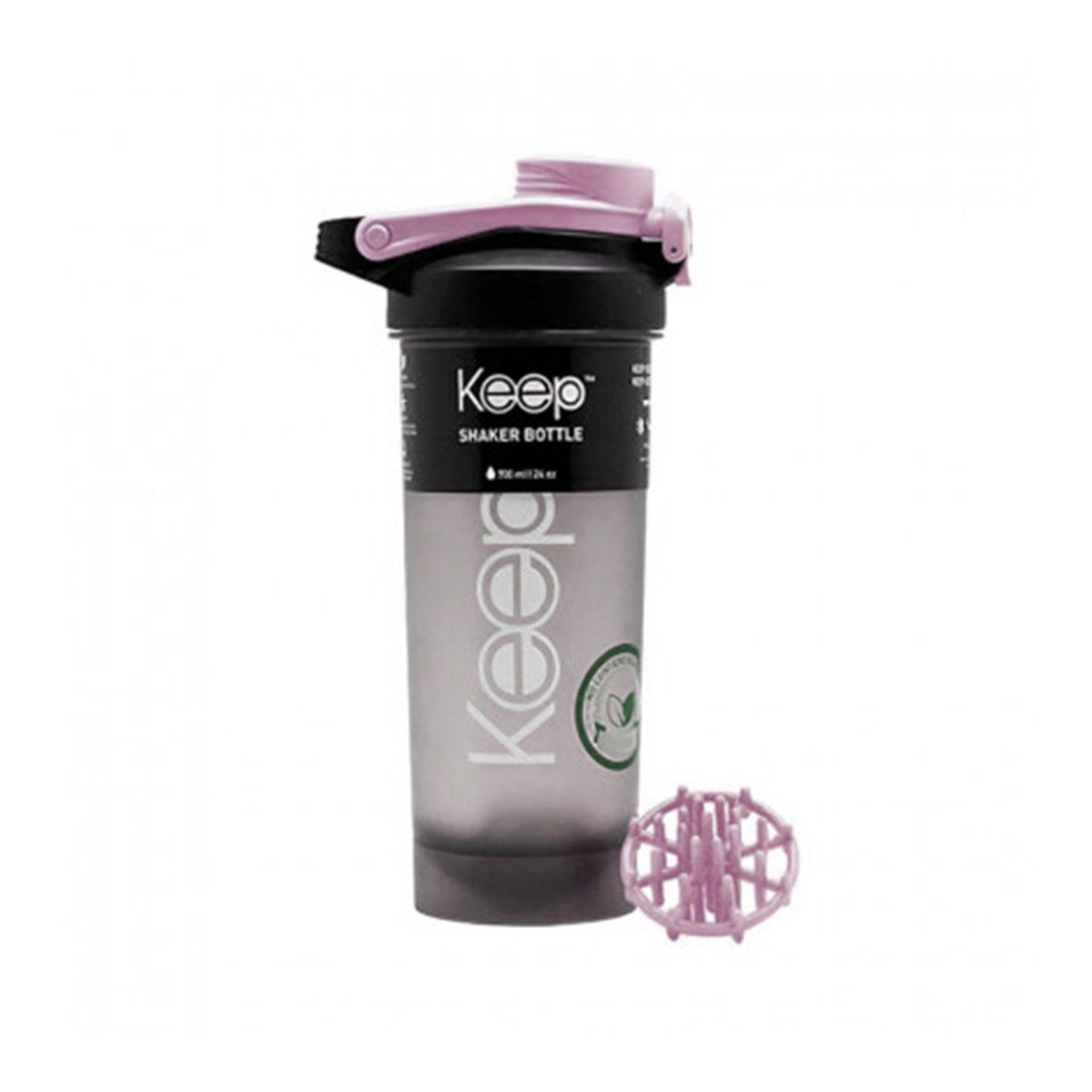 KEEP - Botella hidratación 700ml sport Shaker lila keep Mimbral