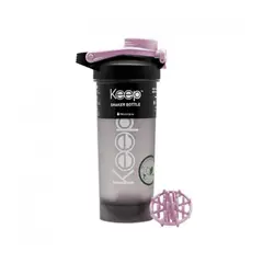 KEEP - Botella hidratación 700ml sport Shaker lila Mimbral