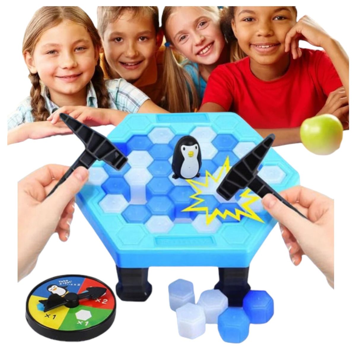 GENERICO - Juego De Mesa Salva Al Pinguino Mini Para Niños Juguete