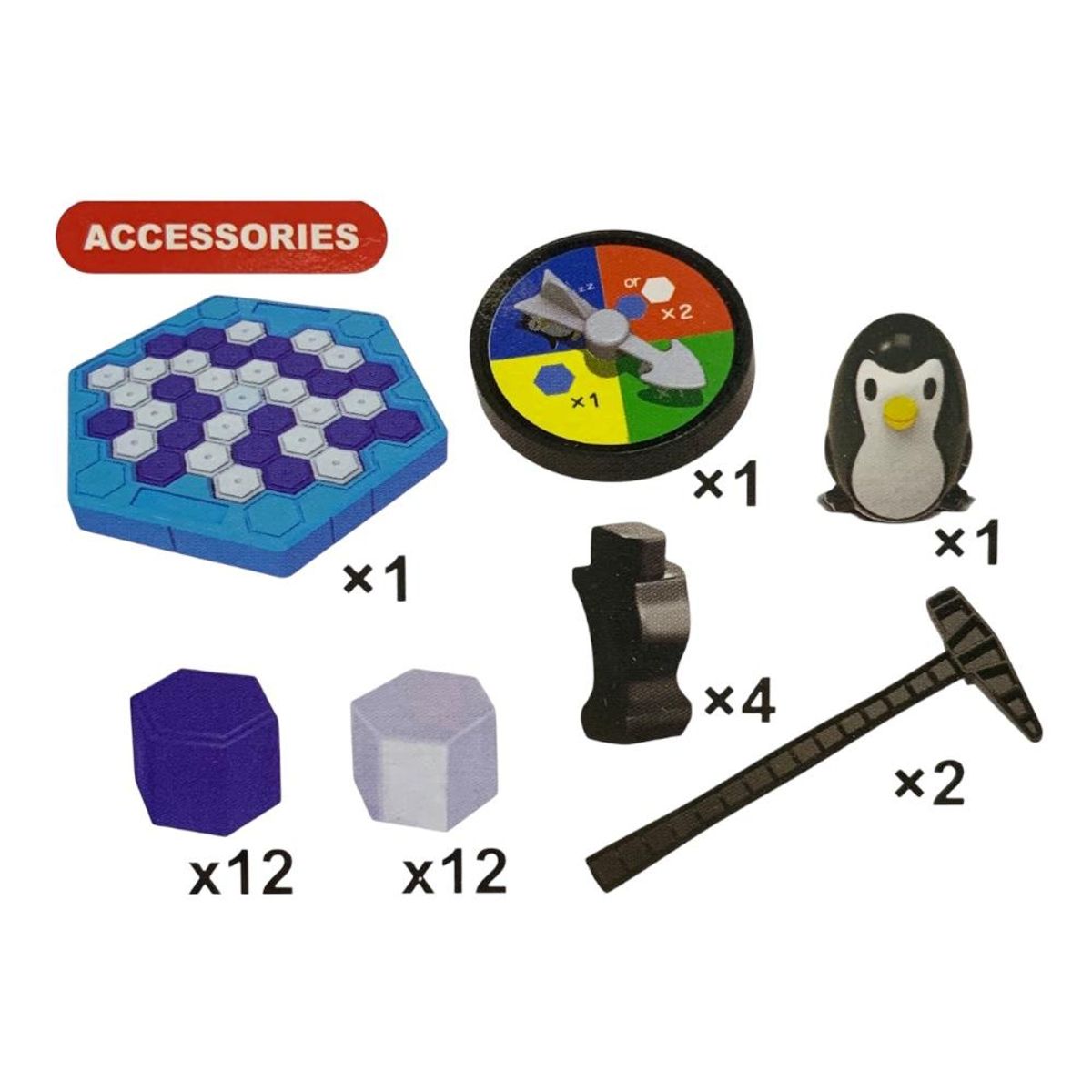 GENERICO - Juego De Mesa Salva Al Pinguino Mini Para Niños Juguete