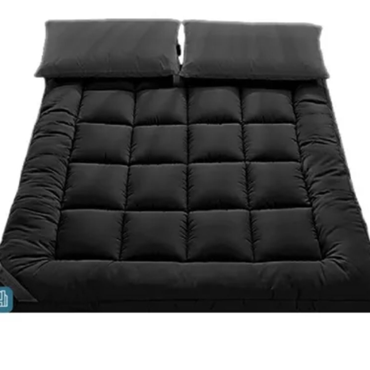 GENERICO - Cubre Colchon Acolchado Grueso Plaza Y Media