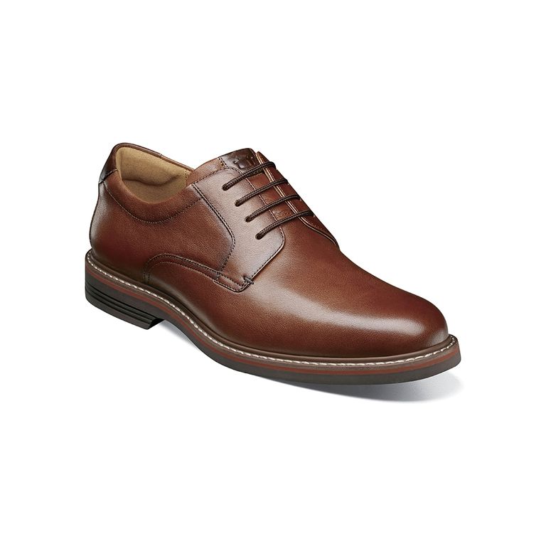Zapatos Norwalk Plain Toe Oxford Cognac