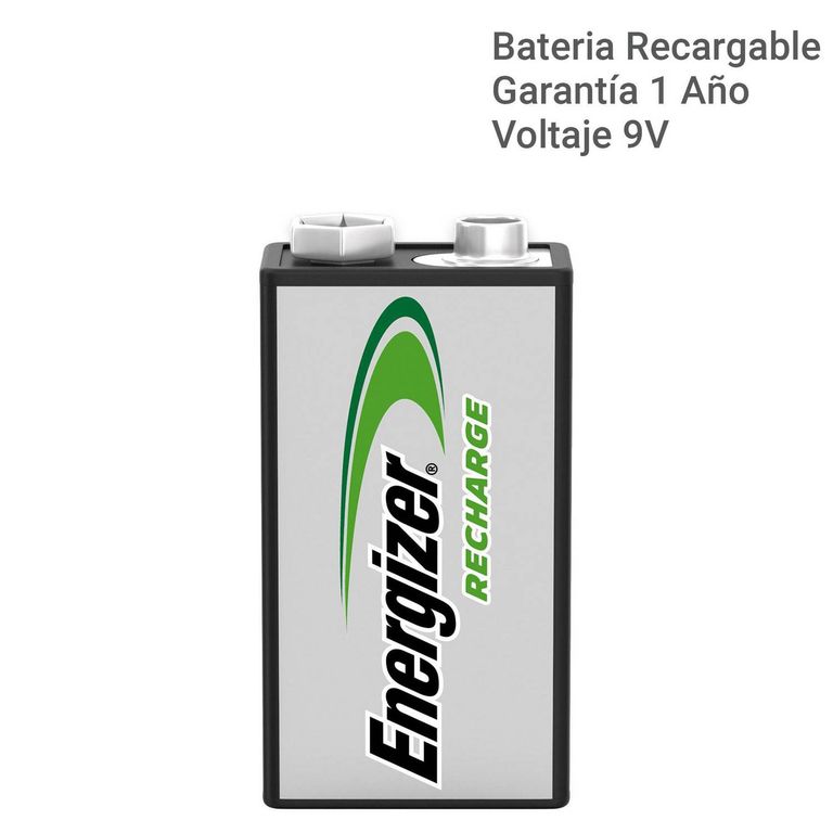 Bateria recargable 9V