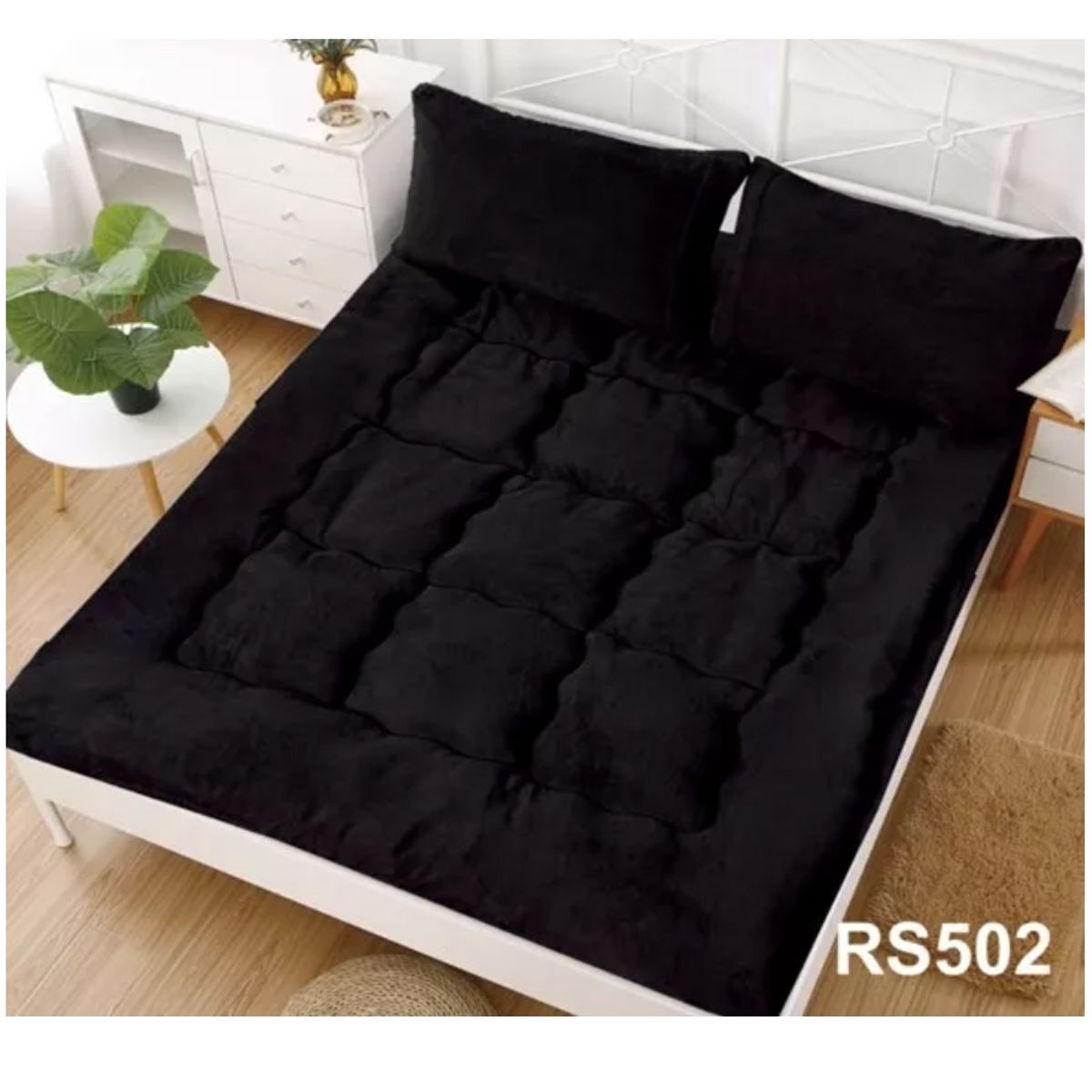 GENERICO - Cubrecolchon Ultra Acolchado Tipo Topper 1,5 Plz