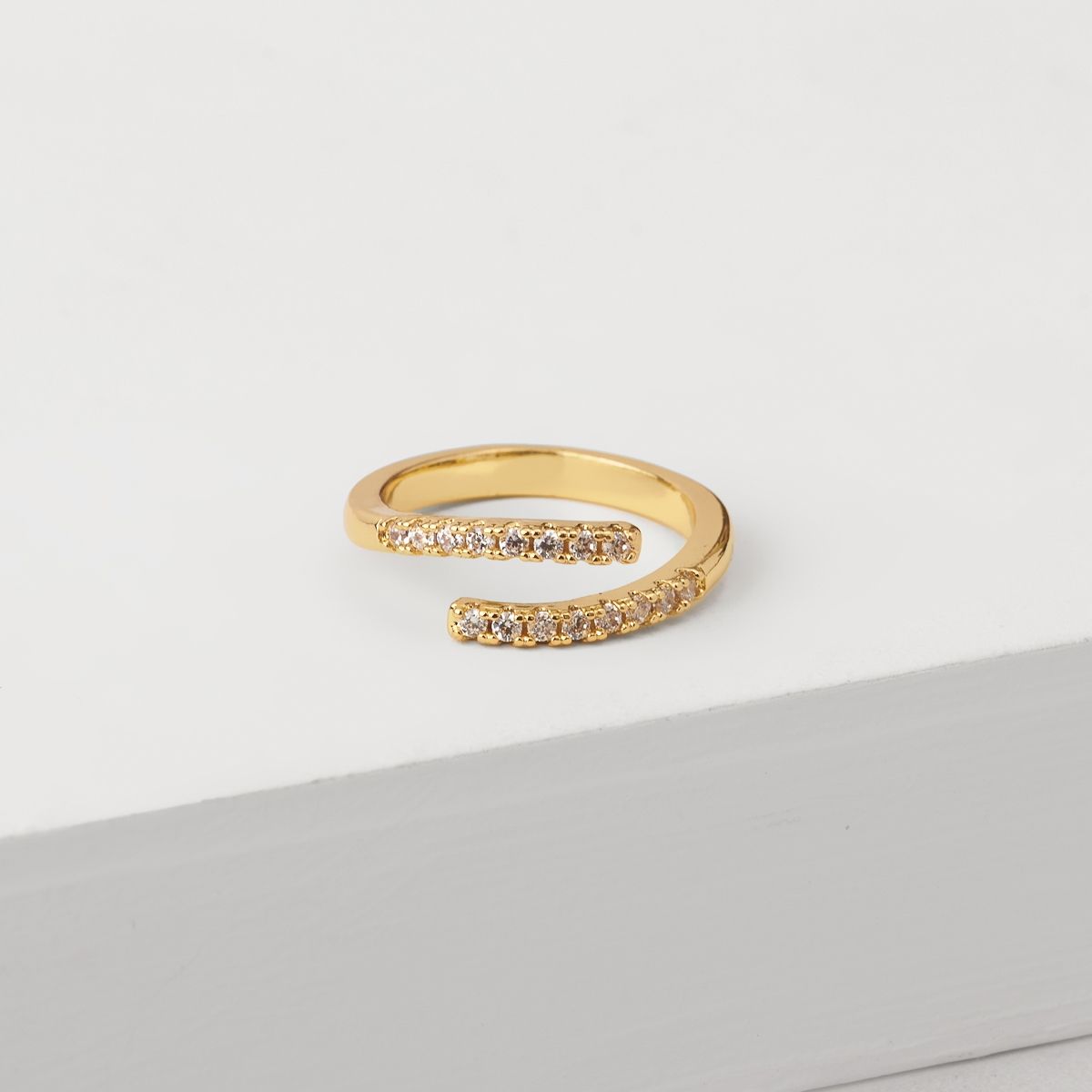 BY LAS CAYETANAS - Anillo gold AMUR