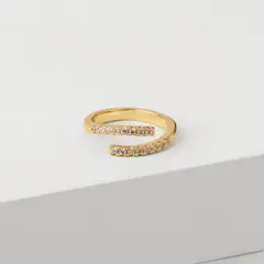 BY LAS CAYETANAS - Anillo gold AMUR