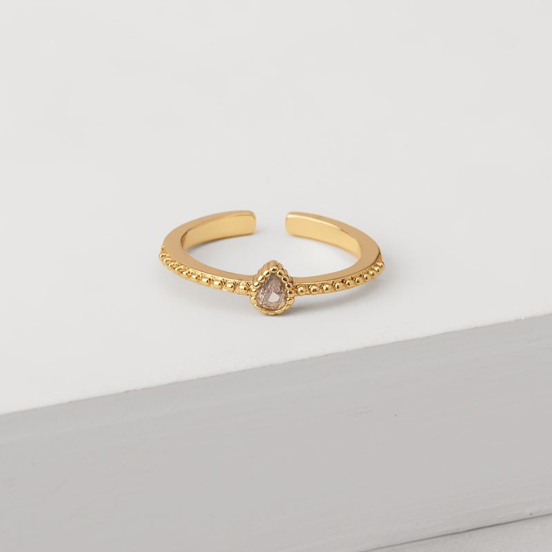 BY LAS CAYETANAS - Anillo gold SELMA