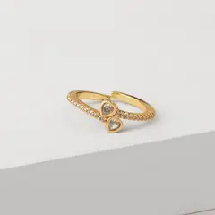 BY LAS CAYETANAS - Anillo gold SOFIA